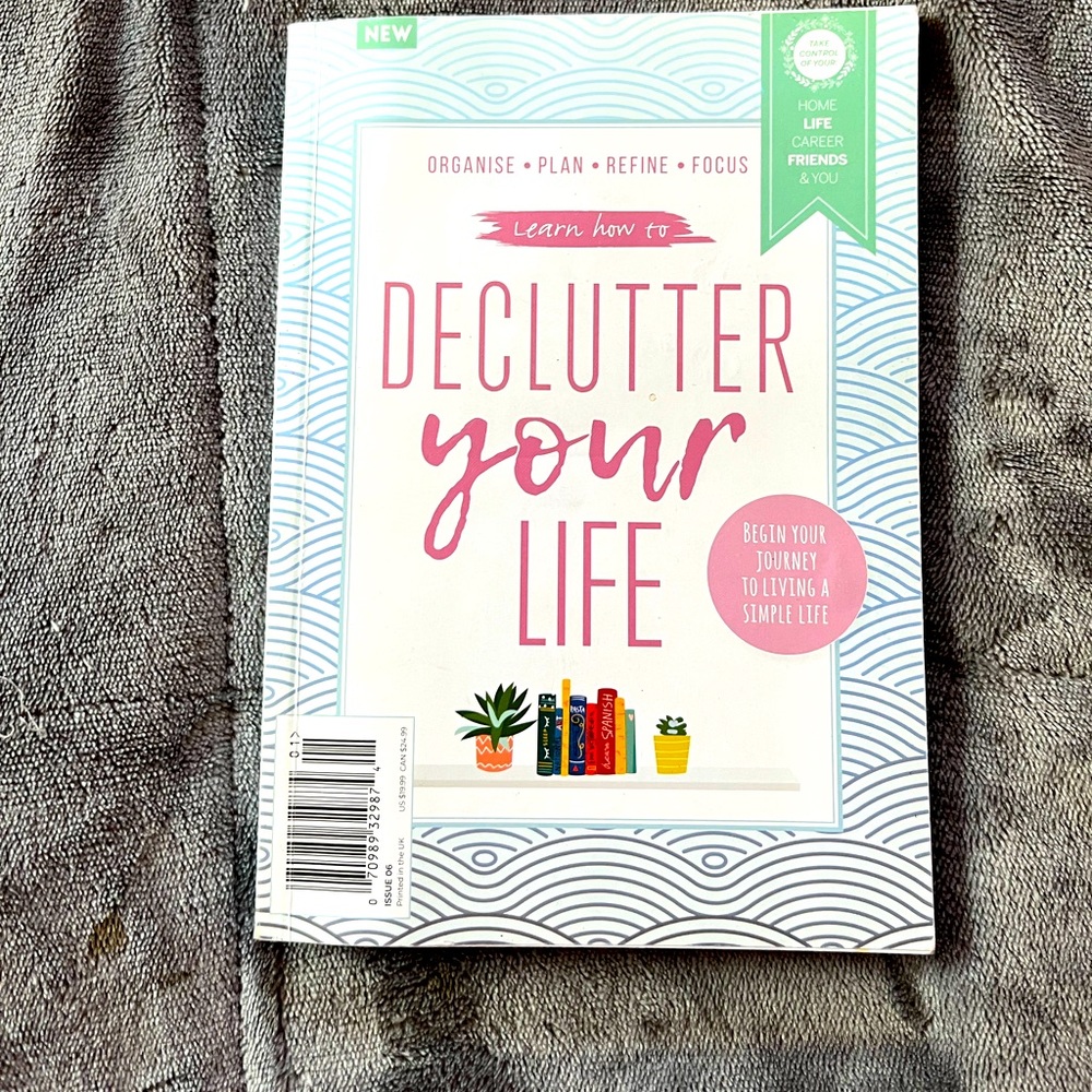Learn how to de-clutter your life book